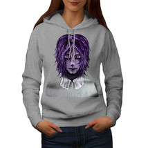 Wellcoda Guy Mystic Being Womens Hoodie, Purple Casual Hooded Sweatshirt - £29.38 GBP