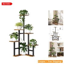 Multipurpose 6-Tier Indoor Plant Organizer Rack — Durable &amp; Elegant Design - $90.04