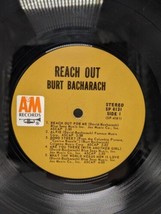 Burt Bacharach Reach Out Record - $9.89