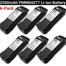 6X 2500Mah Radio Battery For Motorola Xpr6550 Xpr6300 Xpr6350 Xpr6380 - £152.19 GBP