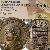Constantine II Epfig Hoard NGC Certified Choice AU a.Uncirculated! Campgate Coin - £228.15 GBP