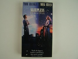 Sleepless in Seattle VHS Video Tape Tom Hanks, Meg Ryan - £5.53 GBP