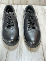 The Right Shoe Mens Size 9B Comfort Diabetic Shoes Black 2000MX Leather Upper - $18.70