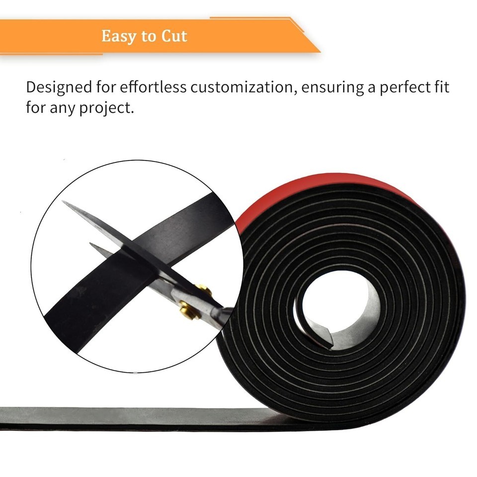 Versatile Self-Adhesive Neoprene Rubber Sheets - Perfect for DIY Gaskets & Seals Item image 8