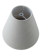 Tan Linen 4 x 10 x 8 Cone Lamp Shade New - £16.61 GBP