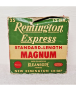 RARE Vintage Remington Express Magnum Kleanbore 12 Gauge Empty Ammo Box ... - £309.77 GBP