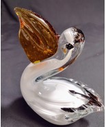 GCA Art Glass pelican figurine, paperweight - €26,00 EUR