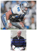 Daryl Johnston Signed Dallas Cowboys Football 8x10 Photo proof COA autographed,, - £61.85 GBP