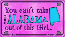 Alabama Girl Novelty Mini Metal License Plate Tag - $14.95