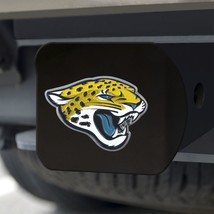 Jacksonville Jaguars Hitch Cover Color Emblem on Black - $1,071.61 MXN