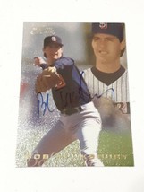 Bob Tewksbury San Diego Padres 1996 Flair Autograph Card #381 READ DESCRIPTION - £3.86 GBP
