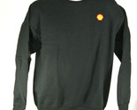 SHELL Gas Station Oil Employee Uniform Sweatshirt Black NEW Size 2XL - $33.68