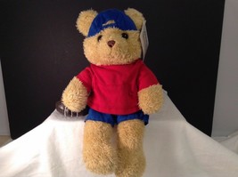 New Animal Alley Football Bear 14 in Tall Plush Stuffed Animal Toy  - $9.90