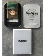 Hard Rock Cafe SYDNEY, Australia  (Closed) Zippo Lighter 2002 - $808.97 MXN