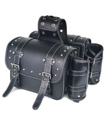 Motorcycle Saddlebags|Throw Over SaddlebagPvc Faux Leather Side Tool Bag... - $6,634.53 MXN