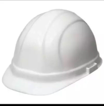 Erb Safety 19951-White Front Brim Hard Hat, Type 1, Class E, Ratchet (6-... - $9.78