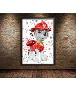 MARSHALL PAW PATROL Kids Poster - Paw Patrol Wall Art Deco - Chase Wall ... - €4,12 EUR