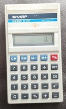 Vintage Sharp elsimate el-230 calculator - £7.48 GBP