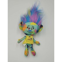 Dreamworks Trolls Harper 12 Inch Multicolor Stuffed Animal Character Toy - £14.68 GBP