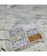 Letter Beads for Crafts and Jewelry Plastic Case Full Assorted  - £18.47 GBP