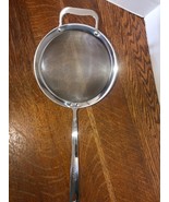 WOLFGANG PUCK Bistro Elite Collect Stainless 7&quot; Handheld Mesh Strainer VHTF - $653.94 MXN