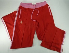 LA Angels Red Logo Sweat Pants Zip Pockets No Boundaries Juniors Large New - £19.76 GBP