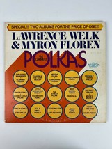 Lawrence Welk &amp; Myron Floren 24 Of The World&#39;s Greatest Polkas Vinyl 2xLP Record - £7.90 GBP