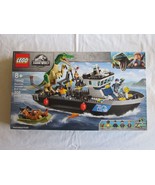 New LEGO Jurassic World 76942 Baryonyx Dinosaur Boat Escape-308 Pieces S... - £62.95 GBP