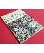 Musica Hungarica by Szabolcsi Bence Miklos Forrai Hardcover Book Budapes... - £15.95 GBP