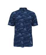PGA Tour Men&#39;s Allover Scenic Print Short Sleeve Golf Polo Shirt Insigni... - $27.42 CAD