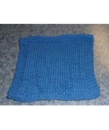 Handmade Knit Dachshund Dog Blue Dishcloth Doxie Lover Gift Item 7 In Br... - £6.72 GBP