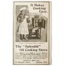 Splendid Oil Cooking Stove 1897 Advertisement Victorian Appliance ADBN1A9 - $19.99