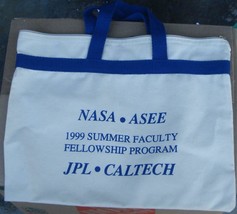 Gently Used NASA ASEE 1999 Summer Faculty Fellowship Program Canvas Tote... - £7.76 GBP