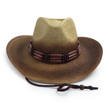 Cowboy Cowgirl Hat Drifter Outback Style Rodeo Western One Size Down Under Conch - £19.09 GBP