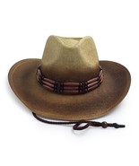 Cowboy Cowgirl Hat Drifter Outback Style Rodeo Western One Size Down Und... - $442.94 MXN