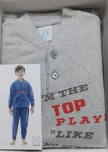 Pyjama Pour Enfant À Manches Longues En Coton Milano Épais Pour Garçon M... - $484.36 MXN