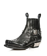 Davis Men’s New Punk &amp; Rock Studded Ankle Strap Cowboy Motorcycle Biker ... - $1,443.62 MXN