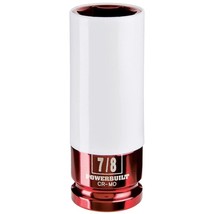 PowerBuilt 7/8&quot; Thin Wall Color Lug Nut Socket - 1/2&quot; Drive - $47.26