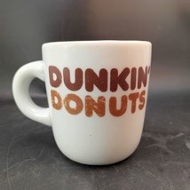 Vintage 1970s Dunkin Donuts .25&quot; Thick Coffee Cup Mug Arbor International Taiwan - $18.00