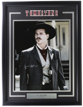 Val Kilmer Signed Framed 16x20 Tombstone Doc Holiday Movie Photo JSA - £212.69 GBP