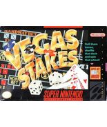 Vegas Stakes - Super Nintendo Entertainment System SNES Video Game - $321.76 MXN