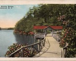 The Kissing Bridge Lakewood NJ Postcard PC568 - $4.99