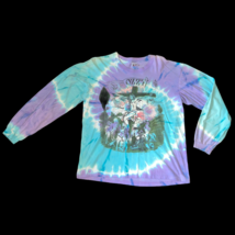 Ozzy Osbourne T Shirt Vintage 90s 1992 Cross Crucifix Tie Dye Long Sleeve Tour - £399.59 GBP