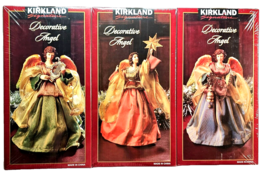 Decorative Vintage Angel Christmas Tree Toppers Kirkland Signature 9” Sealed - £62.94 GBP