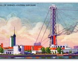 Hall of Science Eastern Exposure Century of Progress Chicago UNP DB Post... - £3.91 GBP