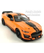 2020 Ford Mustang Shelby GT500 1/24 Scale Diecast Model by Maisto - Orange - $558.87 MXN