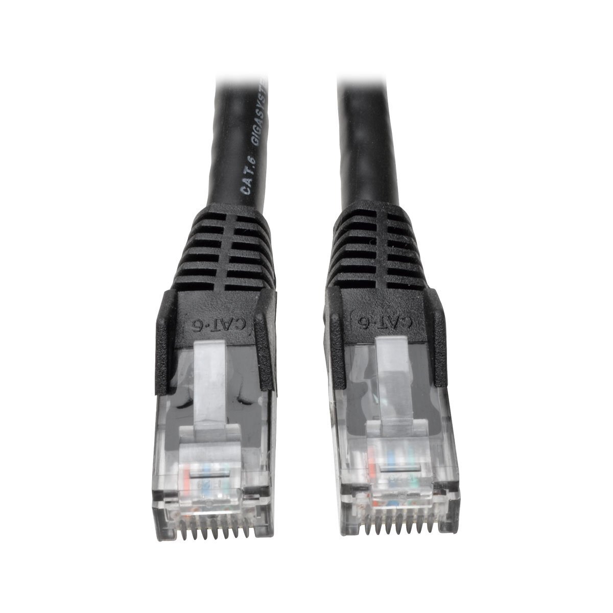 Tripp Lite Cat6 Gigabit Snagless Molded Patch Cable (RJ45 M/M) - Black, ... - $16.28