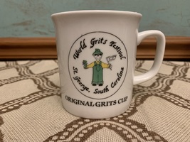 World&#39;s Grits Festival St. George, South Carolina Logo Original Grits Cup Mug - £11.90 GBP