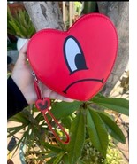 Bad Bunny Themed “Un Verano Sin Ti” Novelty Heart Wristlet 7” - $44.86 CAD