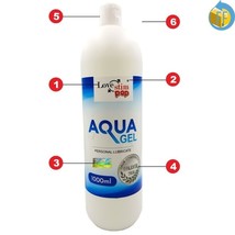 LoveStim Auqa Water-Based Intimate Gel Lubricant Moisturizing for Delicate Skin - £44.40 GBP